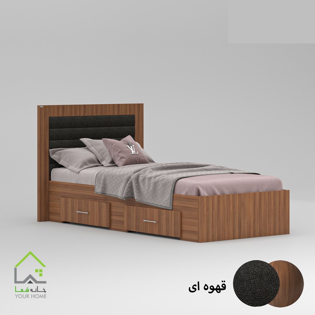 تختخواب کشودار راسا یکنفره